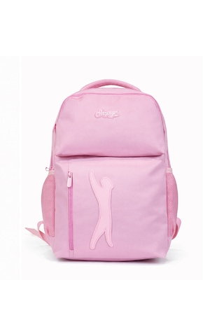 Slazenger Lisanslı Logolu Sırt Çantası - Pembe 3 Bölmeli Sırt Çantası