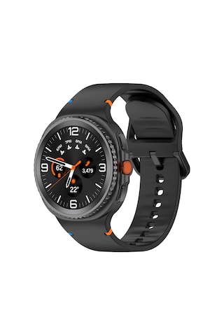 Samsung Galaxy Uyumlu Watch 8 40mm 44mm Classic 46mm Kordon Spor Silikon Kordon