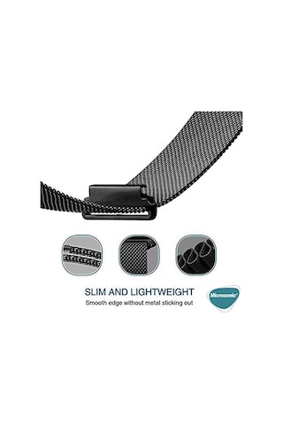 Watch 4 Pro Milanese Loop Kordon Watch 4 Pro İle Uyumlu Kordon, Akıllı Saat Kayışı