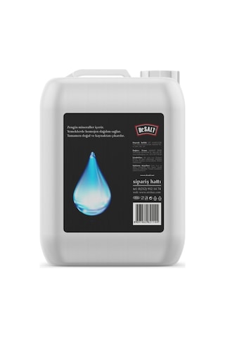 Dr. Salt 84 Mineralli Doğal Sıvı Tuz Sebil 5 L