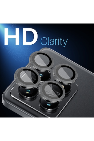 Xiaomi Mi 14t Pro İle Uyumlu Temperli Cam Tekli Kamera Lens Koruyucu