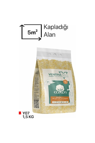 Ventrawall Sarı İç Cephe Boyası - Pamuk Sıva - Y07-S - 1.5 Kg