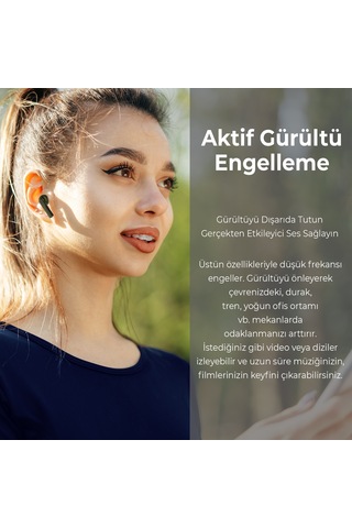 Bix Soundcraft TW4 Bluetooth 5.3 Metal ENC Kulak içi Kulaklık