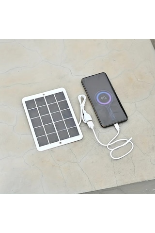 Elmpaly 3w Solar Panel Tek Usb Çıkışlı 1 Adet Taşınabilir Güneş Şarj Cihazı 5 10w Hızlı Şarj Akıllı Telefonlar Mini Fanlar Ve Acil Durumlar İçin