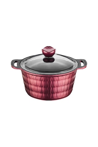 Brillant Sirius 7 parça Granit Tencere Tava Seti - Kırmızı