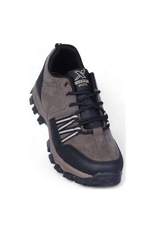 X-step K7 Vizon Kışlık Traking Erkek Kısa Ayakkabı Vizon