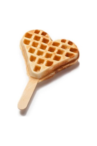 Glanz Neumarker Çubukta Kalp Waffle Plakası