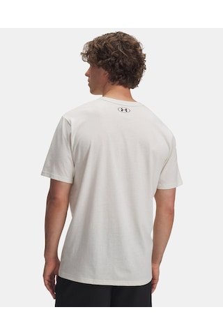 Under Armour Ua Project Rock Brahma Bull Kısa Kollu T-shirt-31727 Ekru-siyah