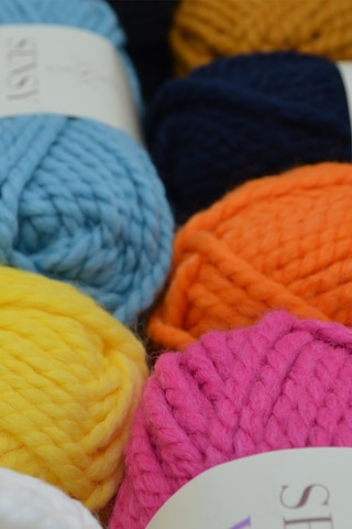 Sensy Premium Woolly El Örgü Ipi Atkı Bere Şapka Ip Panço Ipi Hırka Ipliği Beyaz