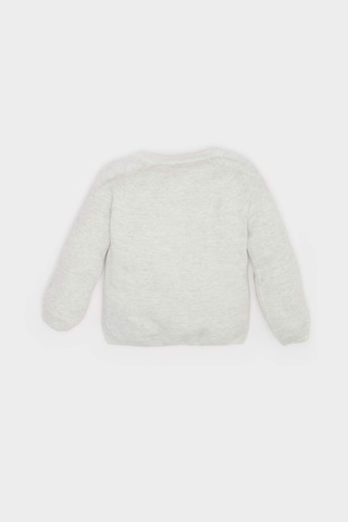 Defacto Erkek Bebek Bisiklet Yaka Düğmeli Hırka A3833a525augr184 Gri