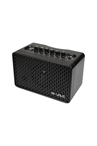 M-vave Sp100 Taşınabilir Bluetooth Lu 10w Elektro Gitar Amfisi Siyah