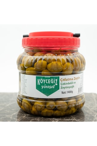 Köyceğiz Yöresel Çıtlatma Zeytin 1400 G
