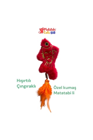 Matatabi Cats Balık Peluş Kedi Oyuncağı