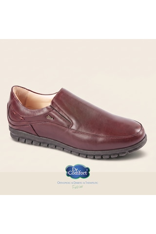 Dr. Comfort Dr.comfort Dr.7900 Erkek Topuk Dikeni Ayakkabısı Hakiki Vejetal Deri, Anatomik Kauçuk Taban, El Yapımı Ortopedik Konfor Ayakkabısı Kahverengi