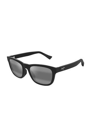 Maui Jim Mj 0617s 001 02 54 Polarize Erkek Kare Siyah Kemik Güneş Gözlüğü Siyah
