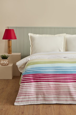 Karaca Home Elvis %100 Pamuk Çift Kişilik Tek Pike İndigo 200.22.14.0481 Indigo