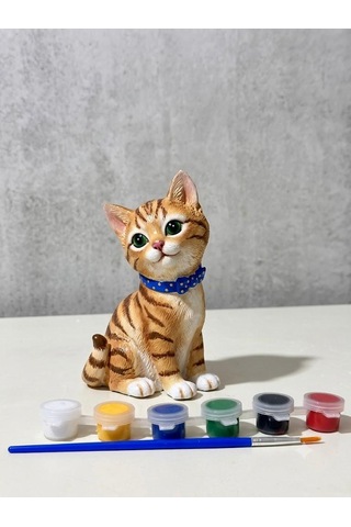 Kedi Taş Tozu Boyama Seti