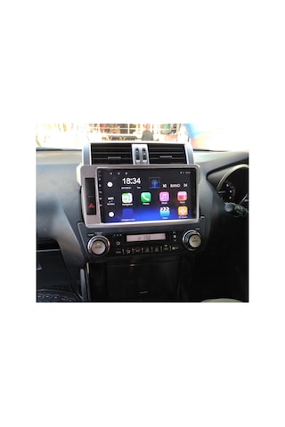 Toyota Prado Android Multimedya Sistemi 4-64 Cadence R18 2014-2017 Ön Kayıt Kamera 9"