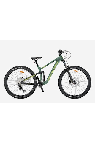 El Nıno - 29" Mtb Full Sus. - 425mm - 11 Vites - H.disc - Mat Haki-siyah / Yeşil