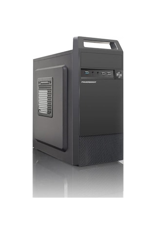 Powerboost Vk-v02m 350w Kulplu Usb 3.0 Micro Atx Siyah Kasa