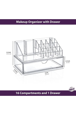 Lexroo Organizerli Çekmece Set Çok Renkli
