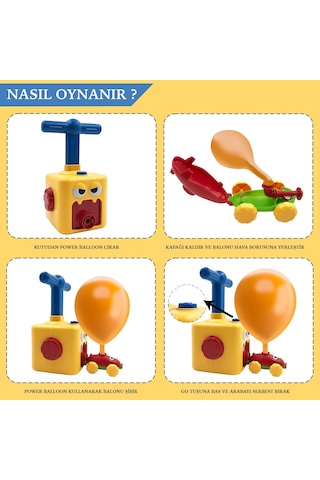 Balon Power Eğitici Oyuncak Fiziksel Ve Zihinsel Eğitim Seti