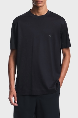 Emporio Armani Logolu Regular Fit Bisiklet Yaka T Shirt Erkek T Shirt Em006318 Af10017 Ub118 Lacivert
