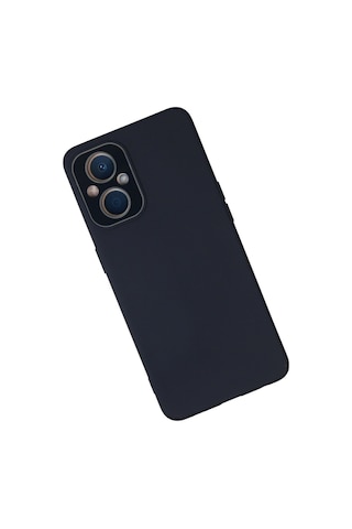 Newface - 13 - Oppo A96 Kılıf Lansman Glass Kapak - Csmo-tex - - Lacivert