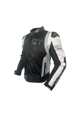 Forte GT Titan Hörgüçlü Motosiklet Montu Beyaz - Siyah