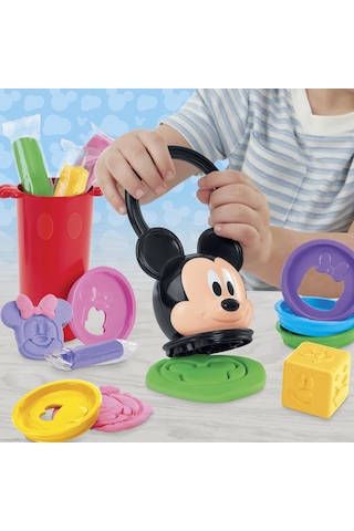Play-doh Disney Junior Happy Stackable Oyun Seti Okul Öncesi Çocuklar İçin Oyuncak 2 Yaş Ve Üzeri Çocuklar İçin Sanat Ve El İşi Hediyesi