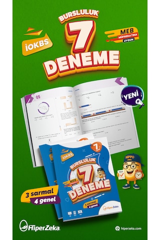 2026 7. Sınıf 7 Deneme Bursluluk İokbs 3 Sarmal & 4 Genel
