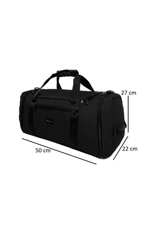 Su Geçirmez Kumaş Seyahat/spor Çantası 1052 Siyah