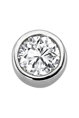 Sirius E Renk 0.18 Ct Pırlanta Tektaş Erkek Küpesi  0815E0013