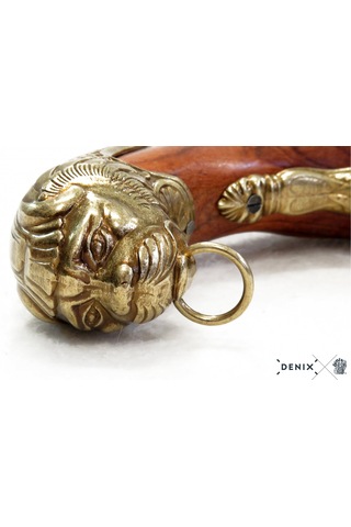 Denix Flintlock Pistol 18th Germany Koleksiyon Obje 43cm