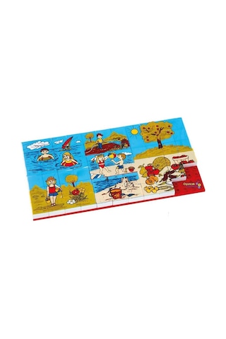 Güçlü Toys Tipi Resimli Puzzle 67 Parça Yaz