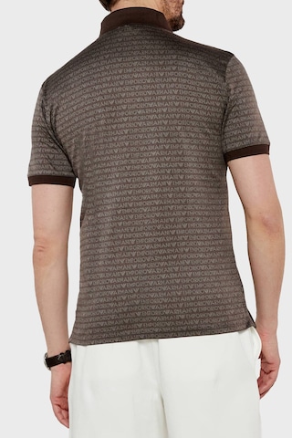 Emporio Armani Erkek Polo Yaka T Shirt Em000788 Af12916 F6052 Kahve Kahve Kahverengi