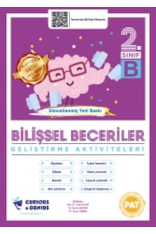 Curious&Genius Pat 2. Sınıf Bilişsel Beceriler Geliştirme Aktivite Seti