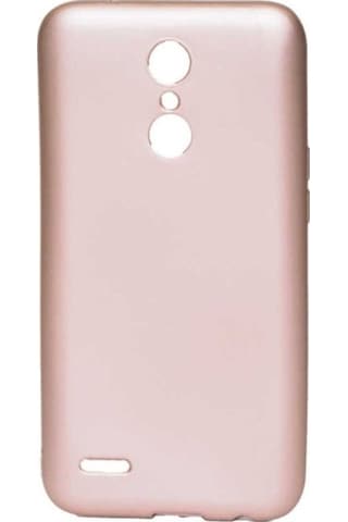 LG Uyumlu K8 Kılıf Zore Premier Silikon Kapak Rose Gold