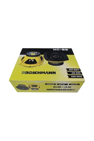 Boschmann Xc-69 900 Watt 150 Watt Rms Tweeter'lı Koaksiyel Oval H