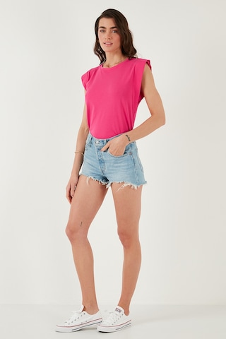 Lela Bayan T Shirt 5864019 Fuşya Fuşya