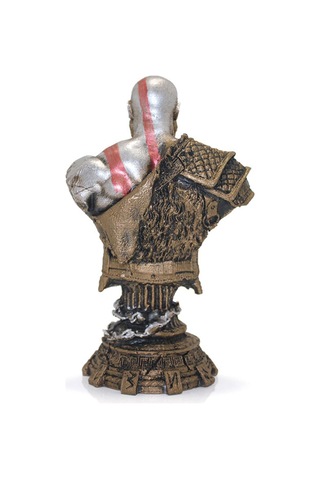 2 Adet Kratos 2 Büst Model 136 Dekoratif Büst Heykeli 18 X 11 Cm Ev Ve Ofis Bust Sculpture 1