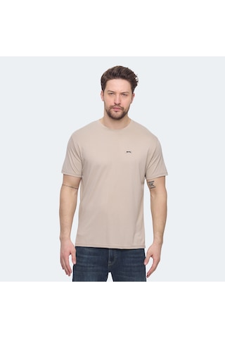 Slazenger KRATER Erkek Bej Tişört
