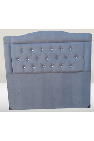 Başlık 90328 Dk Çift Kişilik 120 Tay Tüyü Antrasit Kumaş Dolgun Kapitone El Yapım