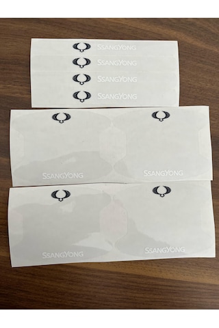 Ssangyong Marka Araçlar İçin Kapı Kolu Çizik Önleyici 8'li Set