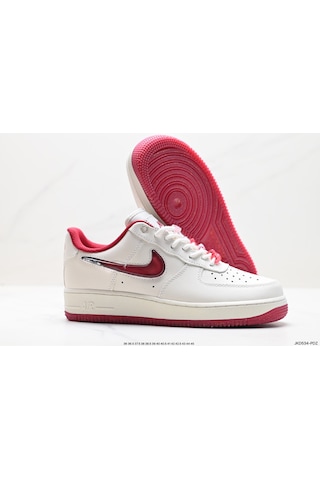 Nike Air Force 1 Low Valentine S Day 2024 Özel Seri Kadın Sneaker 55403 Bej