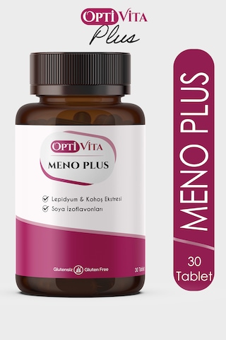 Optivita Meno Plus 30 Tablet Lepidyum, Soya İzoflovanları, Glutat