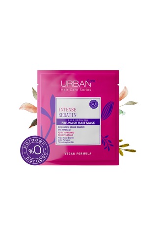 Urban Care Intense Keratin Duş Öncesi Yoğun Onarıcı Saç Maskesi 50 ML