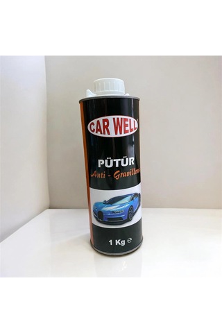 Car Well Anti Gravel Darbe Koruyucu Pütür Boya Beyaz 1 Kg