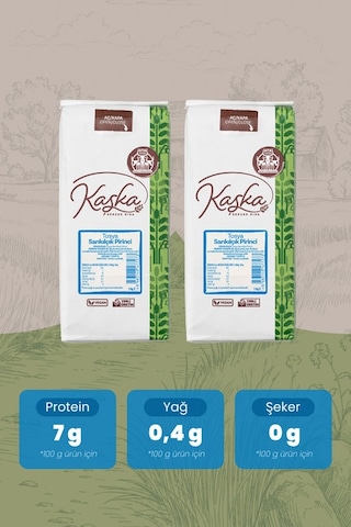 Kaşka Tosya Sarıkılçık Pirinci 2 KG