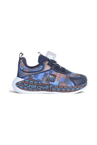 Ayakcenter Yumix 2645 Lacivert Akıllı Bağcıklı Erkek Çocuk Spor Ayakkabı